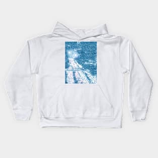 Nighttime Traffic Jam Kids Hoodie